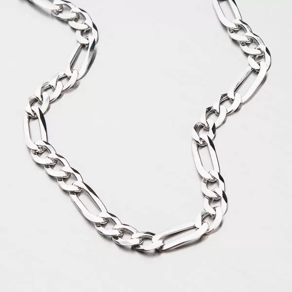 Stříbrný náramek Figaro 3+1 CHRS-073-120-FLAT