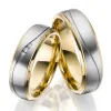 Snubní prsteny titan přírodní diamant 0.029 ct brilianty SP-TI-050