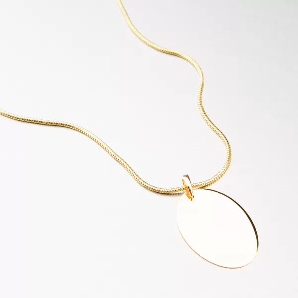 Destička ze žlutého zlata 43-21644