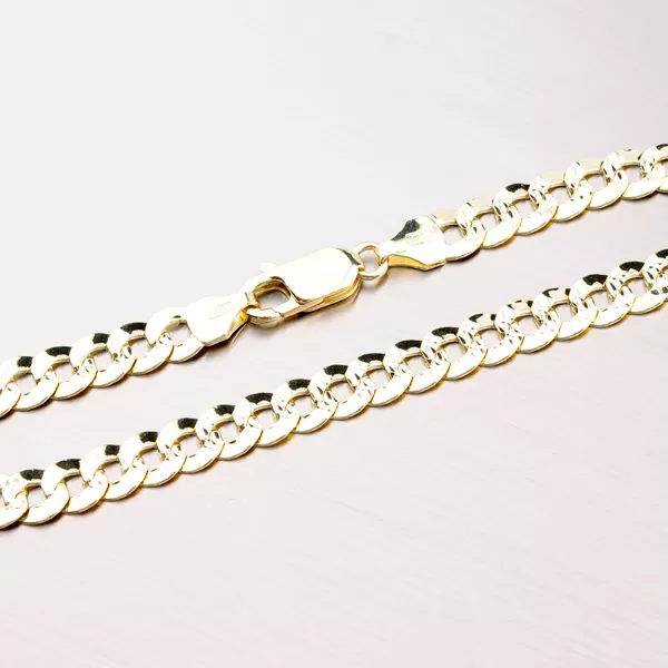 Zlatý náramek Pancer s gravírováním 44-1220