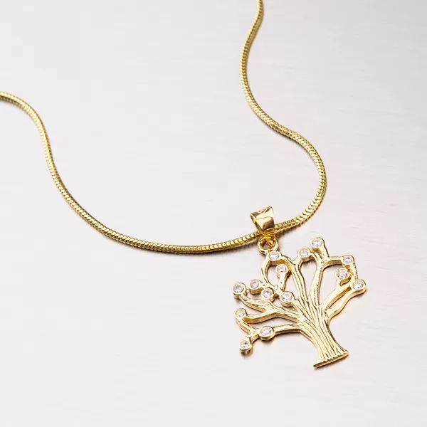 Zlatý přívěsek - strom života 43-2930