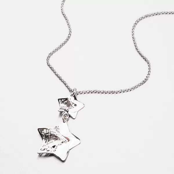 Stříbrný náhrdelník 92003043-57-SLX