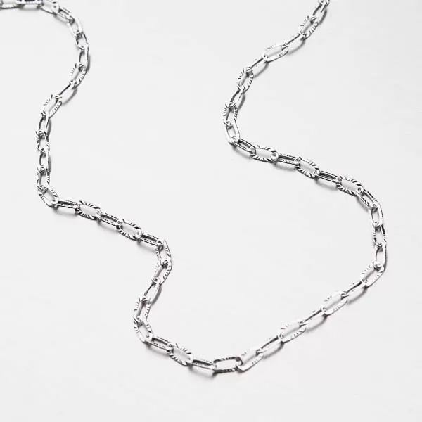 Stříbrný řetízek CHRS-DROP-OVALSTAR-040