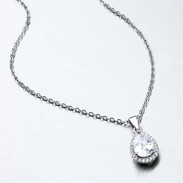 Stříbrný náhrdelník SST-15194