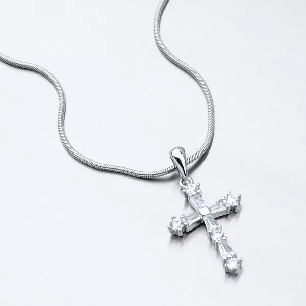Stříbrný křížek HST-13152