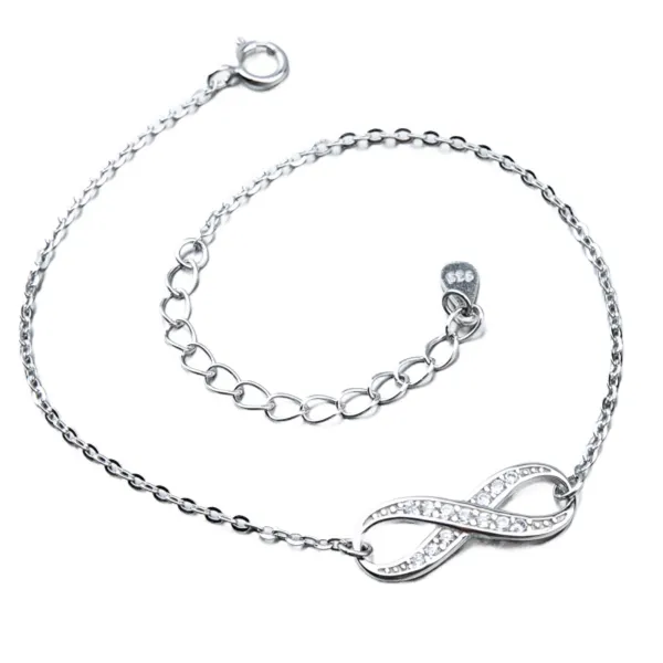 Dámský náramek stříbro 925 zirkon BST-14354
