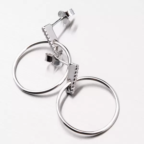 Náušnice se zirkony UPST-122043