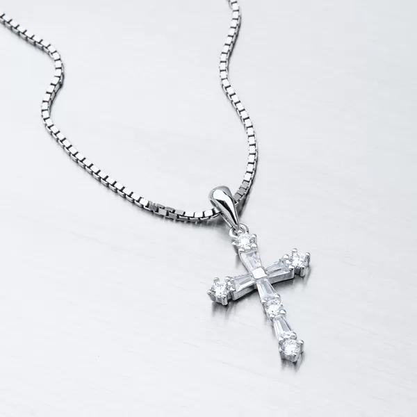 Stříbrný křížek HST-13152