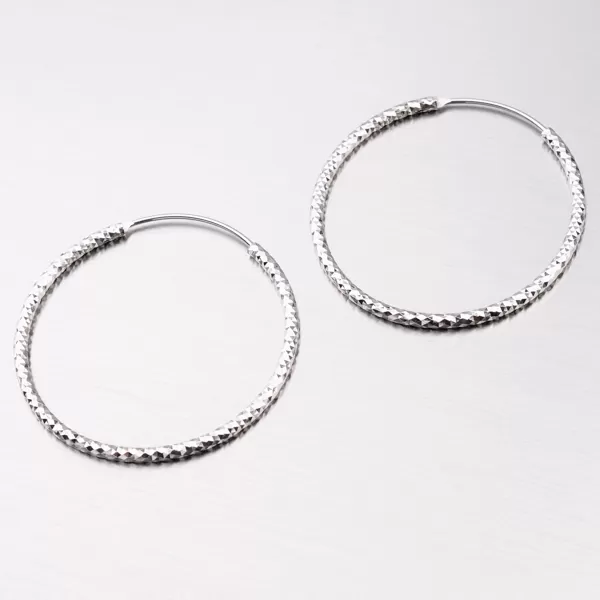 Stříbrné kruhy UCST-12357/35/N