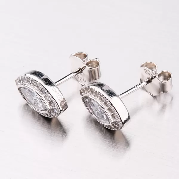 Náušnice pecky se zirkony SETST-12200