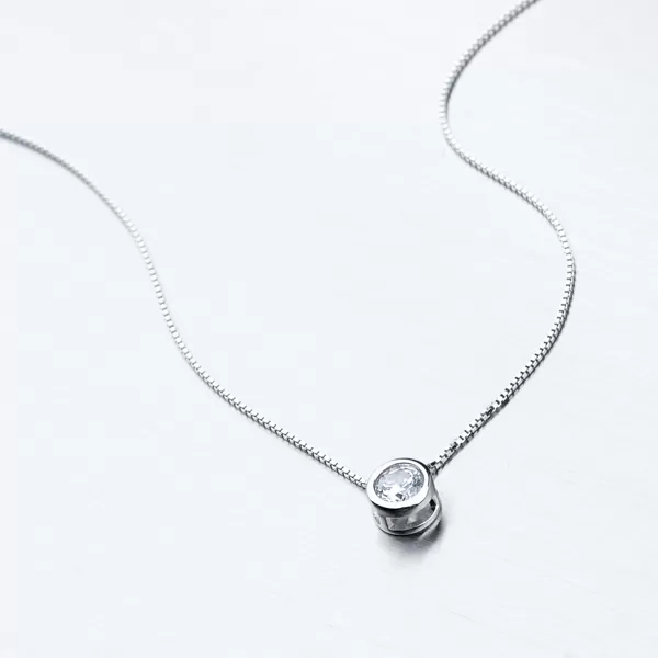 Stříbrný náhrdelník SST-15856