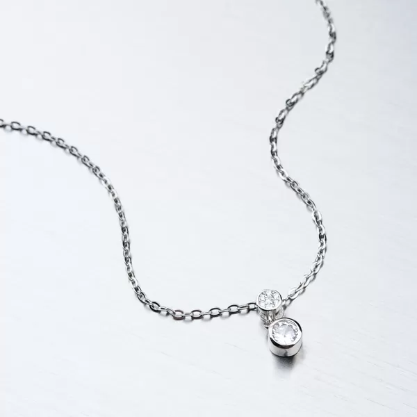 Stříbrný náhrdelník SST-151155