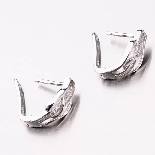 Náušnice se zirkony UCST-121277