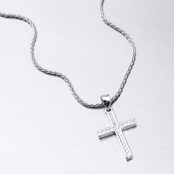 Stříbrný křížek HST-13457