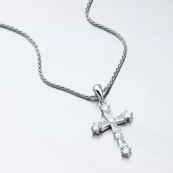 Stříbrný křížek HST-13152