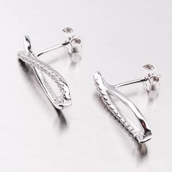 Dámské náušnice stříbro 925 zirkon UPST-121879