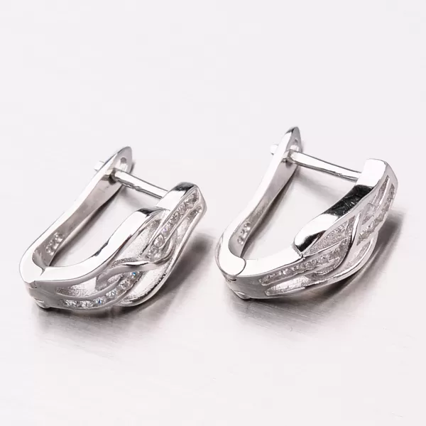 Náušnice se zirkony UCST-121277