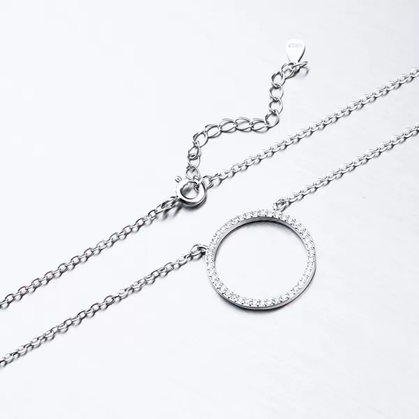 Stříbrný náhrdelník SST-151161