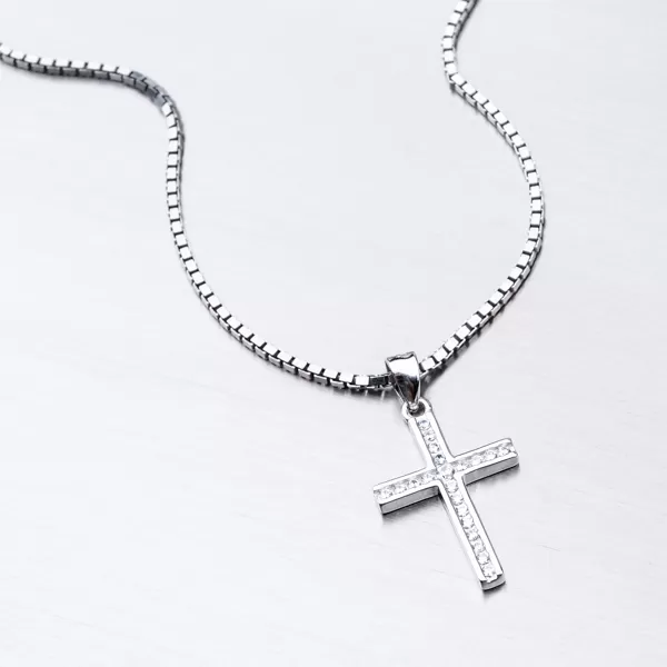 Stříbrný křížek HST-13457