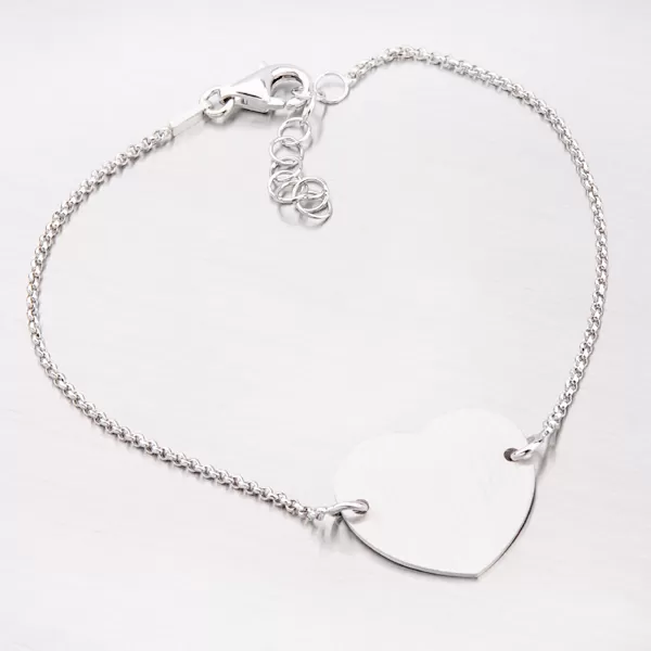 Krásný náramek se srdíčkem MBR1252GR