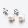 Pecky s perlou v bílém zlatě 52GZ-8002B-SR