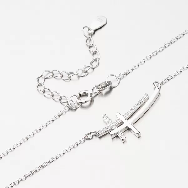 Stříbrný náhrdelník SST-15555