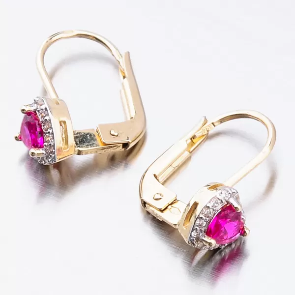 Zlaté náušnice 52GZ-8015ZCB-KL