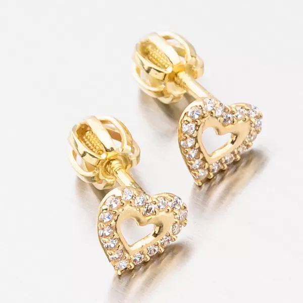 Zlaté náušnice pecky 52GZ-60213Z-SR