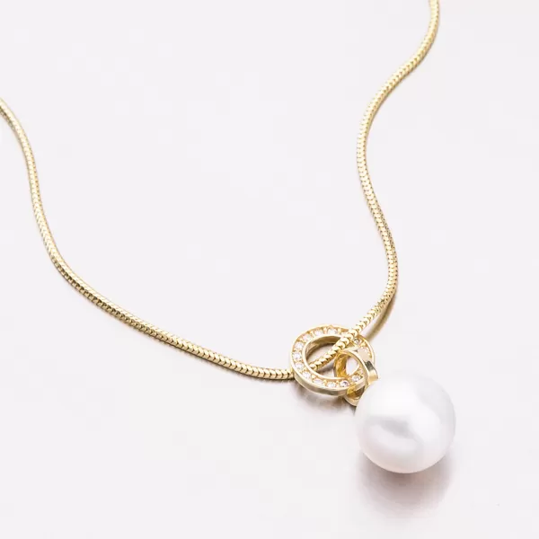 Zlatý přívěsek s perlou 53GZ-3123Z