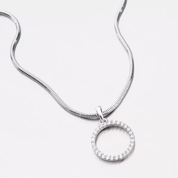 Zlatý přívěsek se zirkony DZ-1979B-ZIR