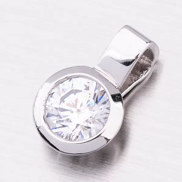 Přívěsek se zirkonem - zlato 585 53DZ-8005B-ZIR