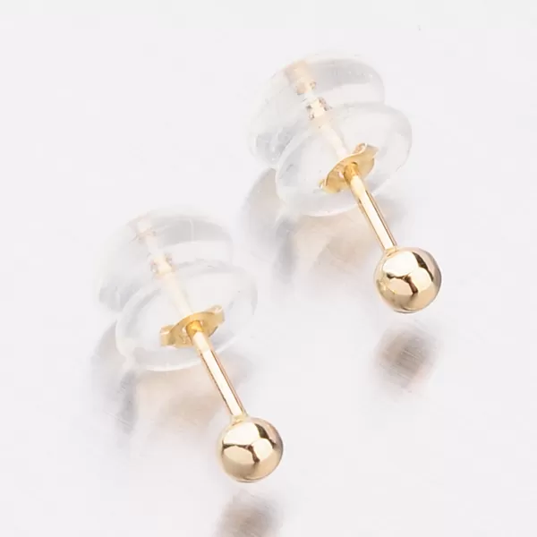 Zlaté náušnice pecky 52GZ-5013Z