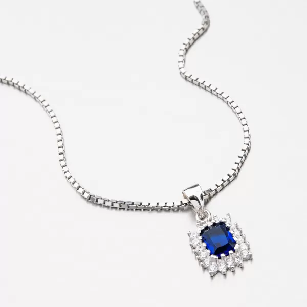 Stříbrný přívěsek se zirkony TSETST-13199