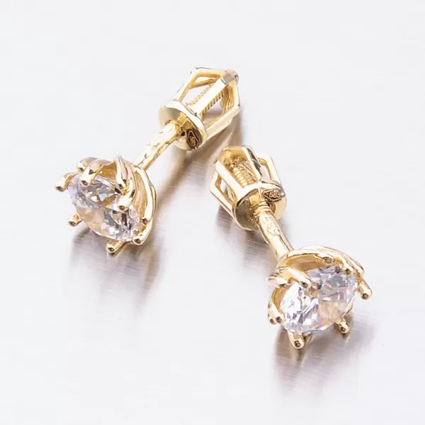 Pecky se zirkonem pro ženy 52GZ-8001Z-SR