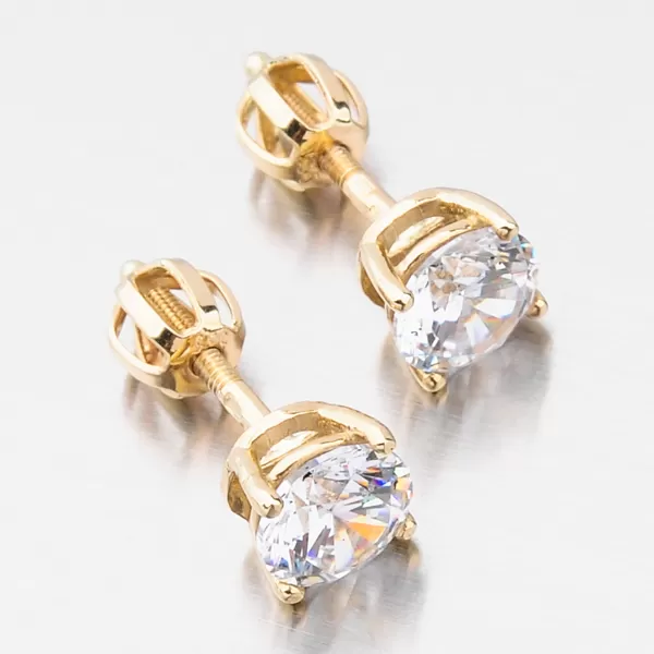 Pecky s jedním zirkonem 663P-120621