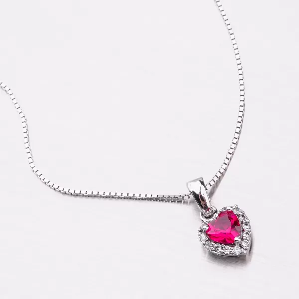 Zlaté srdce se zirkony 53GZ-8016BČB