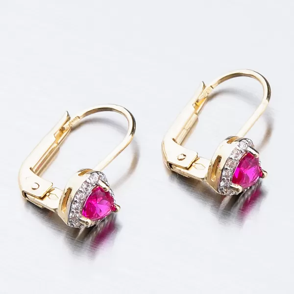 Zlaté náušnice 52GZ-8015ZCB-KL