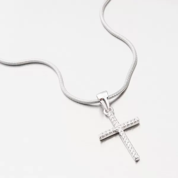 Stříbrný křížek HST-13166