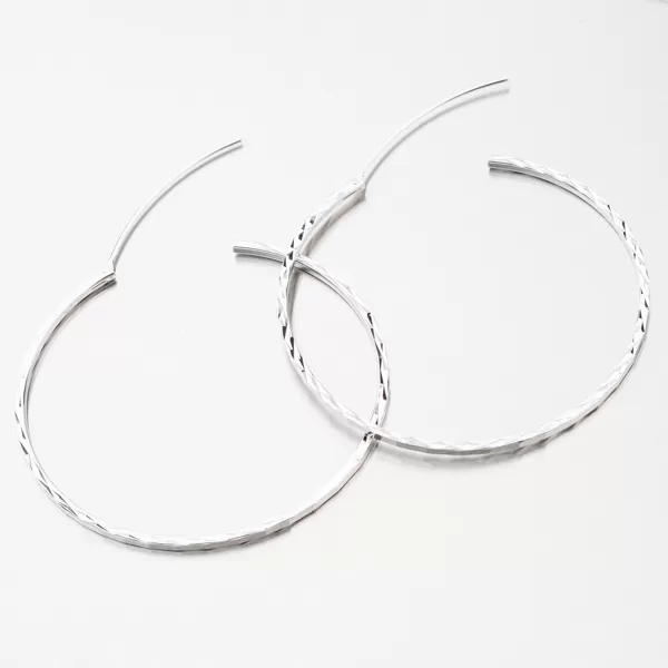 Stříbrné kruhy UCST-122439/45/B