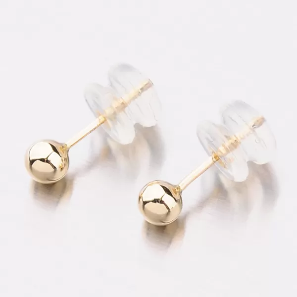 Zlaté náušnice pecky 52GZ-5014Z