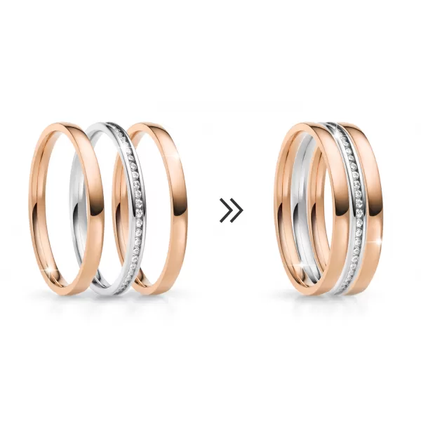 Snubní prsten se zirkony ke skládání SP-NS-03-04-03