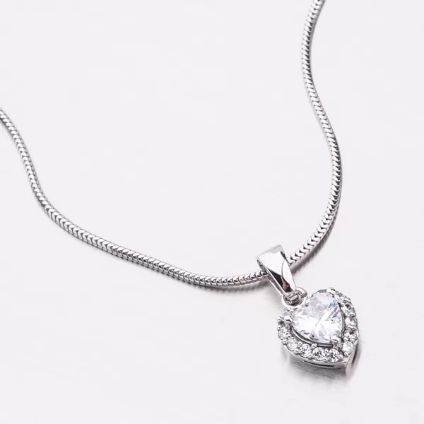 Zlaté srdce se zirkony 53GZ-8016BBB