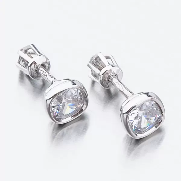 Pecky s hranatým zirkonem 52GZ-8029B-SR