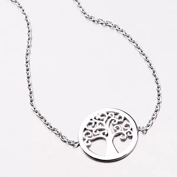 Stříbrný náramek se stromem života B1701453-0331-SLX