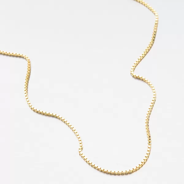 Stříbrný pozlacený řetízek Venezia CHRS-16-019-D/C-AU