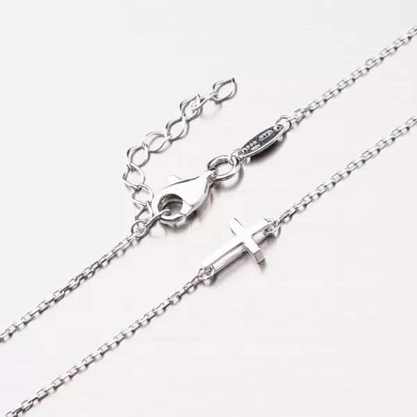 Náhrdelník v bílém zlatě 149P-150756