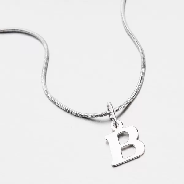 Stříbrné písmenko B M5111B