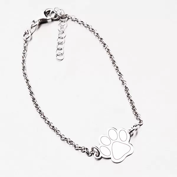 Náramek ze stříbra s tlapičkou B1600305-1264-SLX