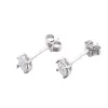 Dámské náušnice stříbro 925 zirkon s hranatým E1603701-1905-SLX