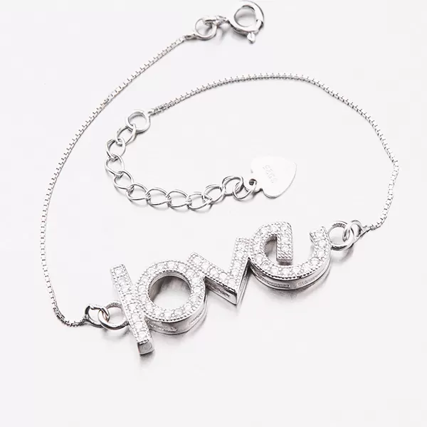 Náramek s nápisem love B1503879-2252-SLX